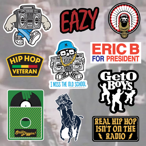 Manifest Hip Hop Sticker Pack