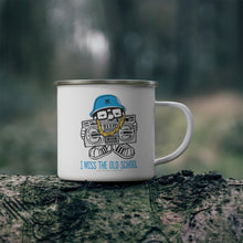 I Miss The Old School Enamel Camping Mug