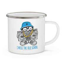 I Miss The Old School Enamel Camping Mug
