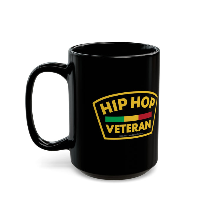 Hip Hop Veterean 15oz Black Mug