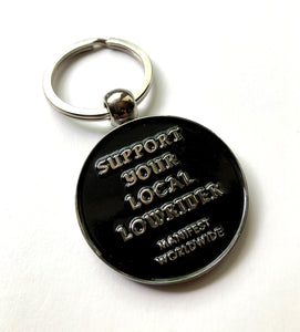 Support Your Local Lowrider Keychain